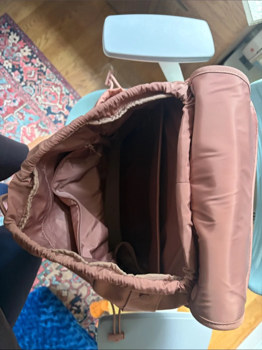 Dagne Dover Backpack in Dusty Rose Pink